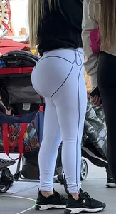 Cute Thick Latina with huge round BBL
