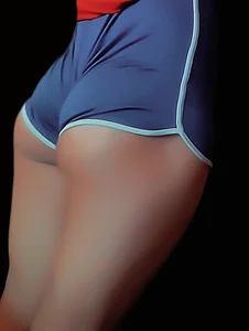 Awesome Booty in Mini Shorts And Panties Selfies Collection
