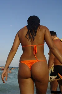 Sexy beach and bikini girls