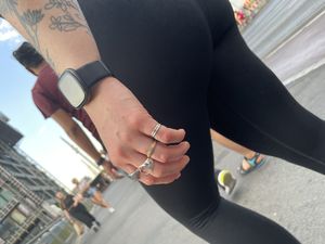 Insane german spandex ass
