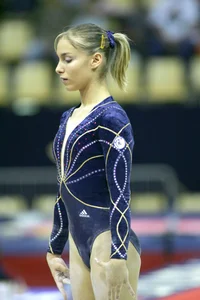 Candid gymnasts