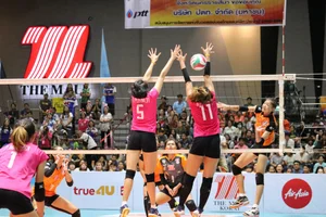 Thai candid volleyball girls