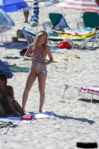 Bunch of sexy ladies on a nude beach