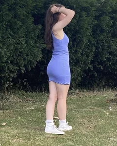 Hot Girl in a Short Dress