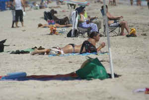 Beach and bikini girls
