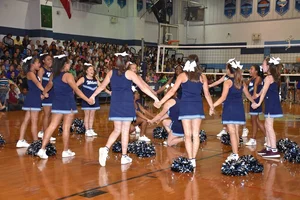 Candid cheerleaders