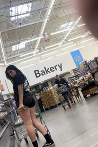 Sexy Latina Ass in Spandex Shorts