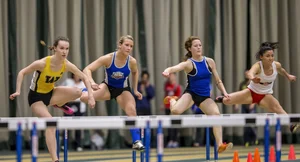 Canadian girls at an Alberta track and field tournament