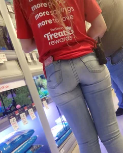 Blonde ex-coworker in tight jeans part 2