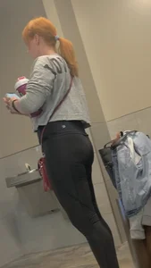 Hottest Red Headed Milf Working Out Iv Ever Seen