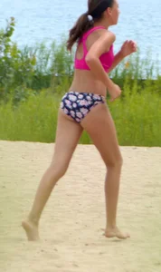 Beach and bikini girls