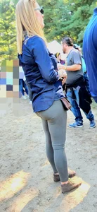 Hot milf in Green Yogas