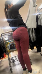 Latina wife with a nice ass in red spandex