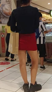Sexy Red Miniskirt