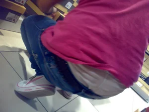 Huge collection of whale tails, ass cracks and panty peeks in public