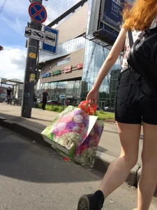 Hot Ginger In Shorts With Hot Legs in a Public Bus and on a Crosswalk Creepshots Gallery