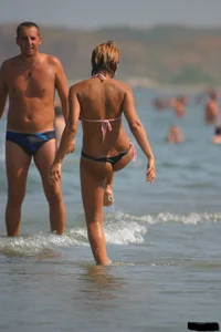 Sexy beach and bikini girls