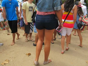 Shorts in the beach