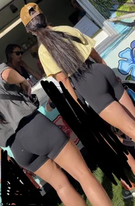 Double trouble lulu milfs out in the sun