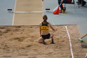 Candid track and field girls