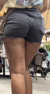 PERFECT Ass in Tiny Shorts