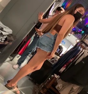 Hot Hollister Jean Shorts