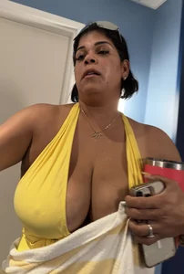 YELLOW SWIMSUIT BIG TITS
