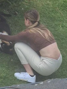 Busty teen showing off her body part 2 (1/3)