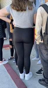 Teen waiting outside of McDonalds