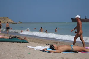 Continesti nude beach girls in Romania