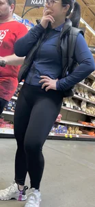 Tight booty Asian chic in black‼️