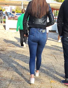 Blue Jeans Teen with brown hair