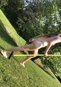 Milf in hot summer