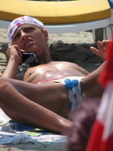 Topless and nude beach sexy girls