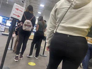Small cute Latina milf with plumpy ass