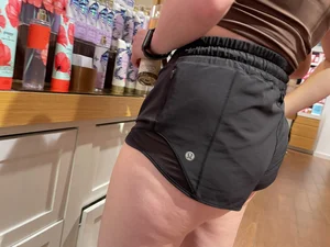 Ass Cheeks Hanging out LULU Shorts