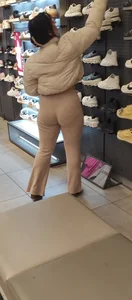 Beautiful Ass at Mall