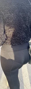 Tight asses in yoga pants, including VPL on one