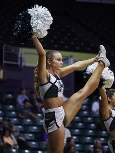 Candid cheerleaders