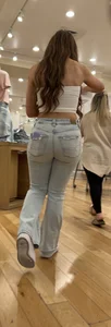 Redhead squatting and working part 24 (OC)