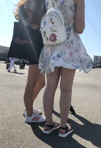 Nice Legs in a Skirt on the Street Creepshot