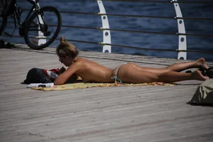 Beach and bikini girls
