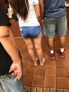 Nice tight jean shorts