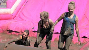 Bristol Pretty Muddy 5k race girls 2018