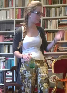 German girl Laura with nice boobs