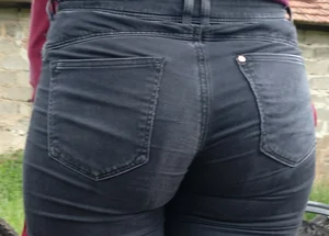 Pawg with bicycle