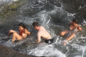 Beach and bikini nip slips