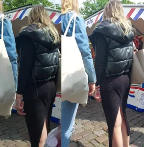 The Blonde Tight Pants Immersion