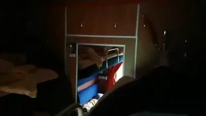 Sleeper train companion girl candid video
