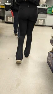 Tight black legging, slim tight Girl